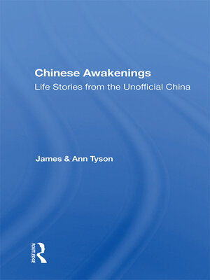 cover image of Chinese Awakenings